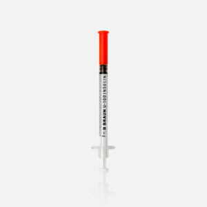 B. Braun syringe 1ml/cc 31G 5/16" (0.25mm x 8mm) 5pcs